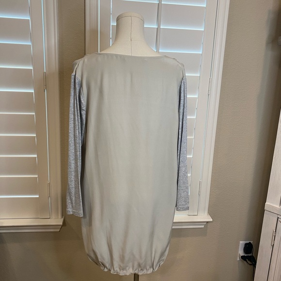 “GENDER BIAS” WOMEN’S V-NECK TUNIC ¾ SLEEVE TOP - SMALL - Picture 4 of 8